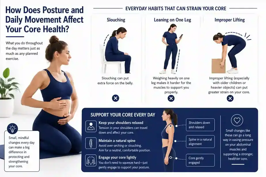 How Does Posture and Daily Movement Affect Your Core Health Sandy?